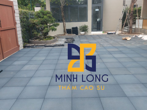 Cung cấp - Thi công Gạch cao su 45mm LH 0898080320