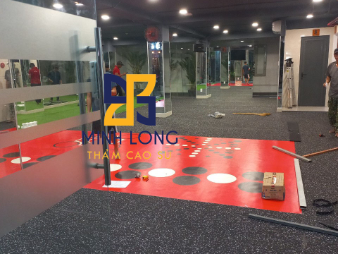 Thi công Thảm EPDM, Gạch cao su mặt cỏ nhân tạo, Thảm PVC thiết kế  Liên hệ 0898 080 320