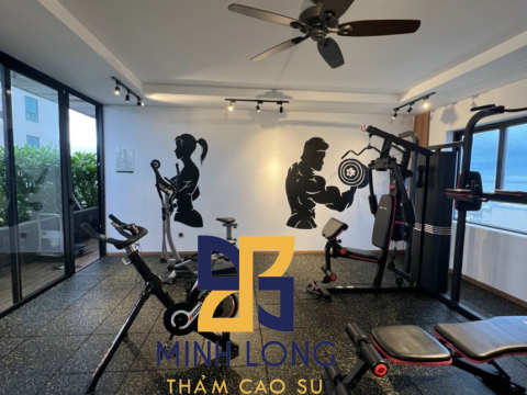 Cung cấp gạch cao su EPDM chấm trắng dày 20mm LH:0898 080 320